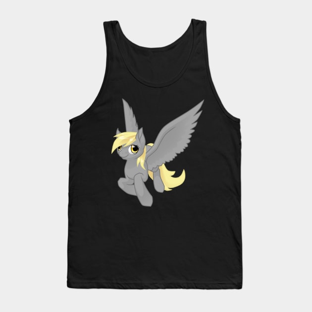 Derpy Tank Top by SquishyCrumpet